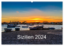 Sizilien 2024 (Wandkalender 2024 DIN A2 quer), CALVENDO Monatskalender