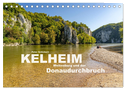 Kelheim, Weltenburg und der Donaudurchbruch (Tischkalender 2025 DIN A5 quer), CALVENDO Monatskalender