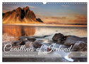 Coastlines of Iceland - nature photography (Wall Calendar 2024 DIN A3 landscape), CALVENDO 12 Month Wall Calendar