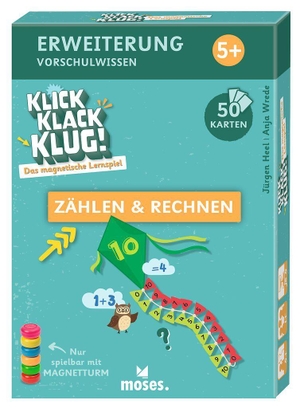 Wrede, Anja / Jürgen Heel. Klick Klack Klug Kartenset Erstes Rechnen ab 5. moses. Verlag GmbH, 2026.