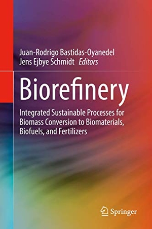 Schmidt, Jens Ejbye / Juan-Rodrigo Bastidas-Oyanedel (Hrsg.). Biorefinery - Integrated Sustainable Processes for Biomass Conversion to Biomaterials, Biofuels, and Fertilizers. Springer International Publishing, 2019.