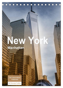 New York - Manhattan (Tischkalender 2025 DIN A5 hoch), CALVENDO Monatskalender
