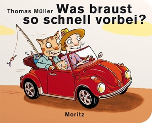 Müller, Thomas M.. Was braust so schnell vorbei? - Pappbilderbuch. Moritz Verlag-GmbH, 2013.