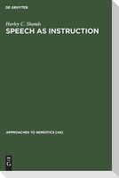 Speech as Instruction