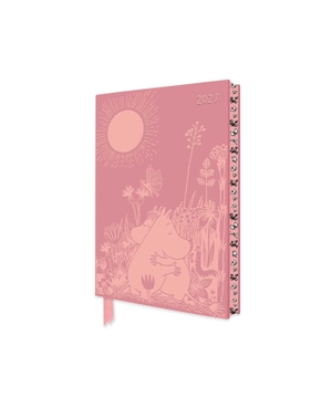 Flame, Tree. Tove Jansson - Mumin Liebe - Taschenkalender 2027 - Original Flame Tree Publishing DIN A6-Format Exquisit Taschenkalender mit Softcovereinband aus Kunstleder mit dreidimensionaler Einbandprägung und farbigem, künstlerisch gestalteten Buchschnitt. Browntrout Verlags GmbH, 2026.