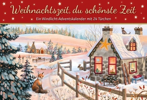 Weihnachtszeit, du schönste Zeit - Ein Windlicht-Adventskalender mit 24 Türchen. Kaufmann Ernst Vlg GmbH, 2026.