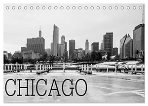 Stein, David. Icy Chicago (Tischkalender 2024 DIN A5 quer), CALVENDO Monatskalender - Schwarz/Weiß Kalender der "Windy City". Calvendo Verlag, 2023.