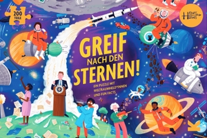 Heroes, History. Greif nach den Sternen! - Eine Puzzle-Reise durch die Geschichte der Weltraumforschung. Laurence King Verlag GmbH, 2026.