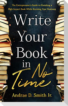 Write Your Book in No Time