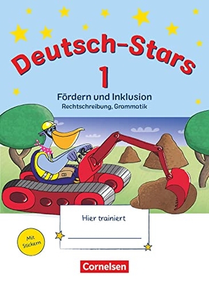 Dolenc-Petz, Ruth / Eiband, Barbara et al. Deutsch-Stars 1. Schuljahr - Fördern und Inklusion - Übungsheft. Mit Lösungen. Oldenbourg Schulbuchverl., 2019.