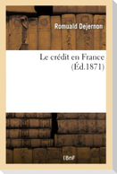 Le Crédit En France