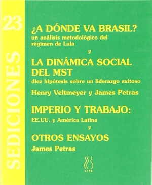 Petras, James F. / Henry Veltmeyer. ¿A dónde vas Brasil? : la dinámica social del MST. Imperio y trabajo. Hiru Argitaletxea, 2003.