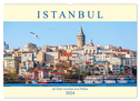 Istanbul - die Stadt zwischen zwei Welten (Wandkalender 2024 DIN A2 quer), CALVENDO Monatskalender