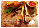 Küchenkalender Vegetarisch für Genießer 2025 (Wandkalender 2025 DIN A4 quer), CALVENDO Monatskalender