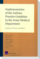 Implementation of the Asthma Practice Guidelines in the Army Medical Department