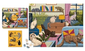 Berkowitz, Eliza. For the Love of Cats 500-Piece Puzzle. Running Press Book Publishers, 2023.
