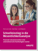 Schnelleinstieg in die Wesentlichkeitsanalyse