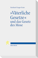 "Väterliche Gesetze" und das Gesetz des Mose