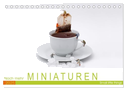 Noch mehr Miniaturen - Small little things (Tischkalender 2025 DIN A5 quer), CALVENDO Monatskalender