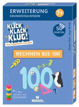 Wrede, Anja / Jürgen Heel. Klick Klack Klug Kartenset Rechnen bis 100 ab 7. moses. Verlag GmbH, 2026.