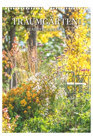 Neumann Verlage GmbH & Co KG (Hrsg.). Traumgärten 2027 - Wandkalender 29,7x42 cm mit 12 Gartenmotiven, 4-sprachigem Kalendarium und Platz für Notizen. Neumann Verlage GmbH & Co, 2026.