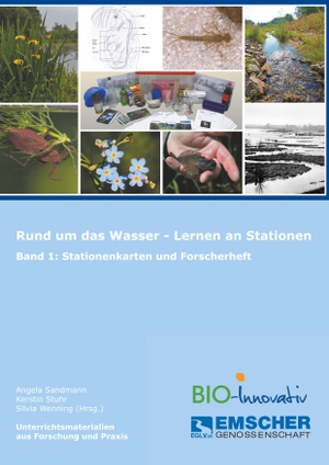 Sandmann, Angela / Kerstin Stuhr et al (Hrsg.). Rund um das Wasser - Lernen an Stationen - Band 1: Stationenkarten und Forscherheft. Books on Demand, 2017.