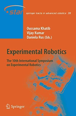 Khatib, Oussama / Daniela Rus et al (Hrsg.). Experimental Robotics - The 10th International Symposium on Experimental Robotics. Springer Berlin Heidelberg, 2010.