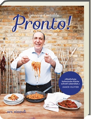 Contaldo, Gennaro. Pronto! - Die schnelle italienische Küche. Ars Vivendi, 2019.