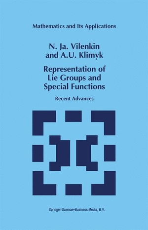 Klimyk, A. U. / N. Ja. Vilenkin. Representation of Lie Groups and Special Functions - Recent Advances. Springer Netherlands, 1994.