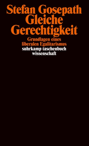 Gosepath, Stefan. Gleiche Gerechtigkeit - Grundlagen eines liberalen Egalitarismus. Suhrkamp Verlag AG, 2004.