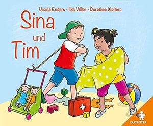 Enders, Ursula / Ilka Villier. Sina und Tim - Bilderbuch über Zärtlichkeit und Doktorspiele. Zartbitter e.V., 2017.