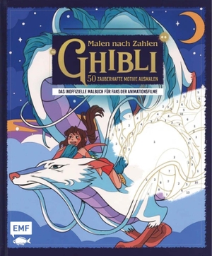 Malen nach Zahlen - Ghibli - 50 zauberhafte Motive ausmalen | Das inoffizielle Malbuch für Fans der Animationsfilme. Edition Michael Fischer, 2026.