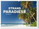 Strandparadiese (Wandkalender 2024 DIN A2 quer), CALVENDO Monatskalender
