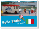 Bella Italia im Modell (Wandkalender 2024 DIN A4 quer), CALVENDO Monatskalender