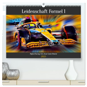 Leidenschaft Formel 1 (hochwertiger Premium Wandkalender 2025 DIN A2 quer), Kunstdruck in Hochglanz
