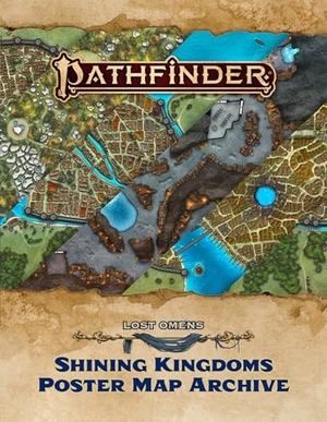 Paizo. Pathfinder Lost Omens Shining Kingdoms Poster Map Archive. Paizo, Inc., 2025.