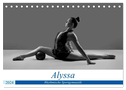 Rhythmisch Sportgymnastik - Alyssa (Tischkalender 2024 DIN A5 quer), CALVENDO Monatskalender