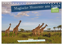 Magische Momente aus Kenia (Tischkalender 2024 DIN A5 quer), CALVENDO Monatskalender