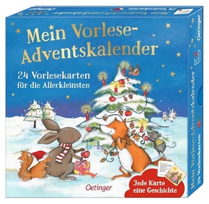 Mein Vorlese-Adventskalender - 24 Vorlesekarten für die Allerkleinsten. Oetinger, 2026.