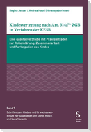 Kindesvertretung nach Art. 314abis ZGB in Verfahren der KESB
