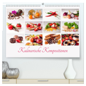 Kulinarische Kompositionen (hochwertiger Premium Wandkalender 2024 DIN A2 quer), Kunstdruck in Hochglanz