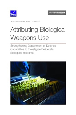 Rissman, Tracey / Annette Prieto. Attributing Biological Weapons Use - Strengthening Department of Defense Capabilities to Investigate Deliberate Biological Incidents. RAND Corporation, 2024.