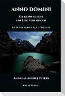 ANNO DOMINI - Da kann ich dir ein Lied von singen