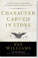 Character Carved in Stone