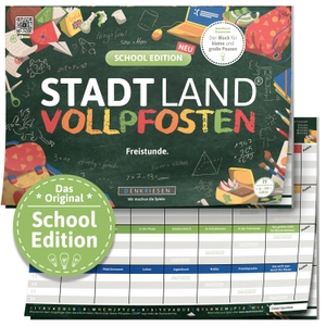 Görz, Denis / Ricardo Barreto. DENKRIESEN - STADT LAND VOLLPFOSTEN® - SCHOOL EDITION - "Freistunde." - A4 - Freistunde.. D&R DENKRIESEN GmbH, 2024.