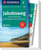KOMPASS Wanderführer Jakobsweg Camino del Norte, 36 Etappen mit Extra-Tourenkarte