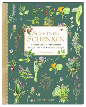 Geschenkpapier-Buch - Schöner schenken - Zauberhafte Geschenkpapiere. Coppenrath, 2017.