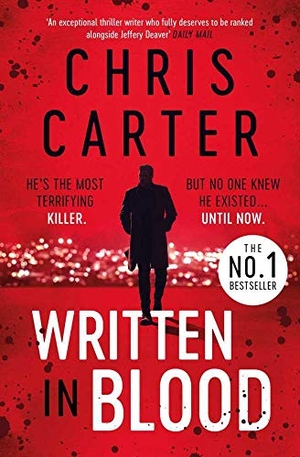 Carter, Chris. Written in Blood. Simon + Schuster UK, 2021.