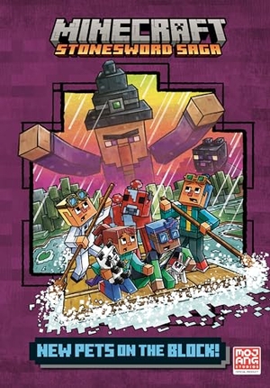 Eliopulos, Nick. New Pets on the Block! (Minecraft Stonesword Saga #3). Random House Children's Books, 2022.