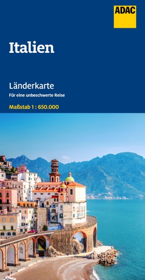 ADAC Länderkarte Italien 1:650.000. ADAC, 2025.